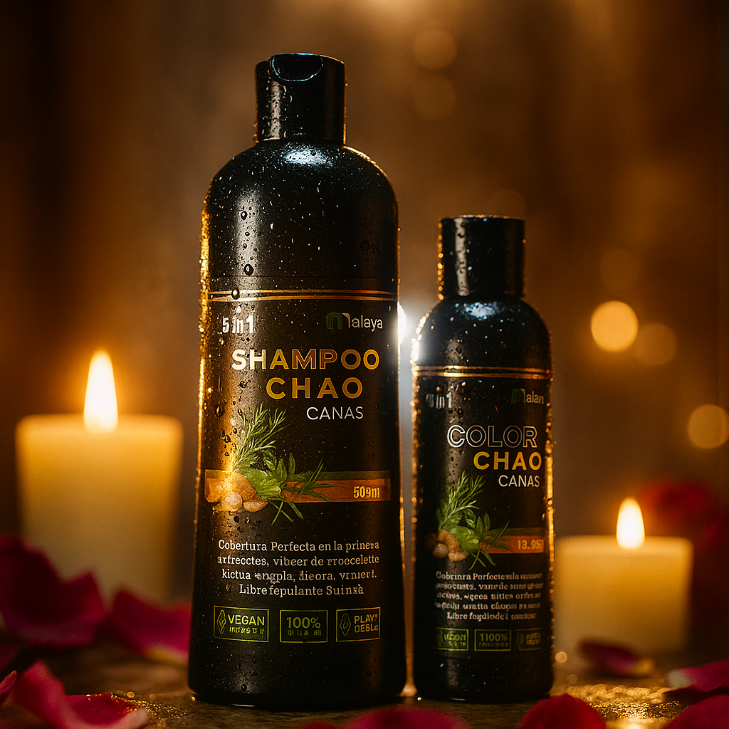 SHAMPOO CHAO CANAS + TRATAMIENTO